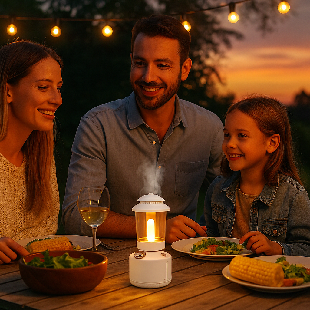 BuggieBye™ Outdoor Mosquito Repellent Diffuser – Plant-Based Protection Without the Harsh Chemicals